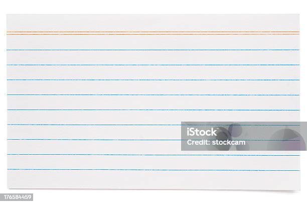 Polietileno Blanco Tarjeta De Índice De Tarjetas Foto de stock y más banco de imágenes de Documento - Documento, Fondo blanco, Fotografía - Imágenes