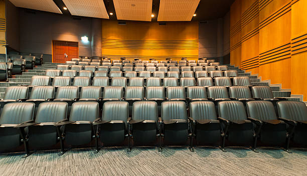 Seats in lecture theatre/conference hall
