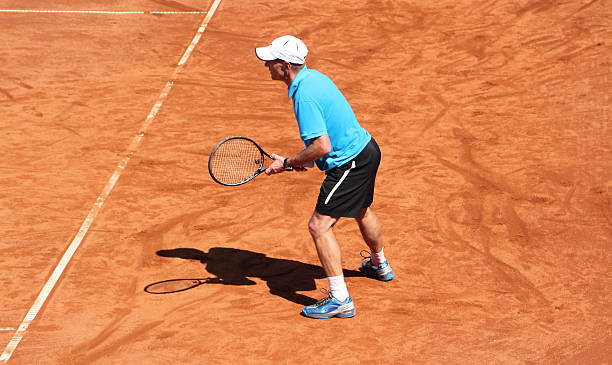 istock tennisplayer in action 176586688