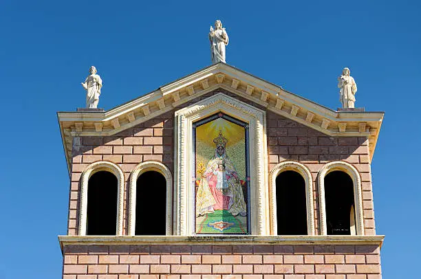 the cathedral of the Tindari Sicily.