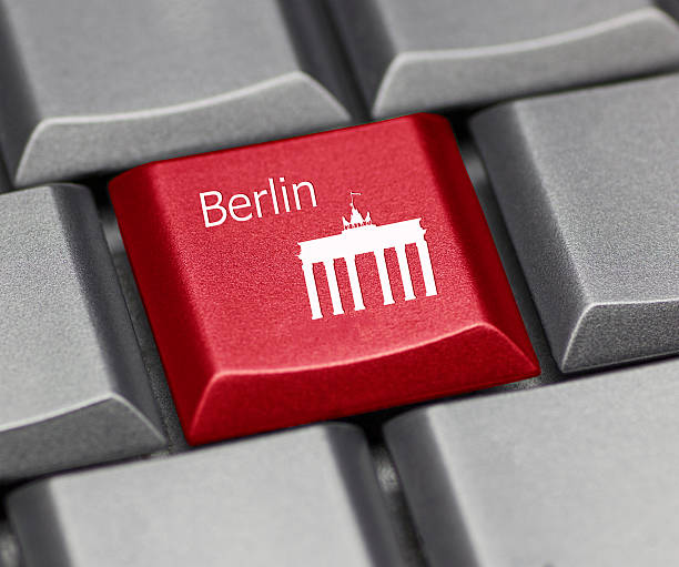 컴퓨터 암호키-베를린 - enter key computer key computer keyboard red 뉴스 사진 이미지