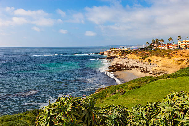 la jolla, califórnia - la jolla cove - fotografias e filmes do acervo