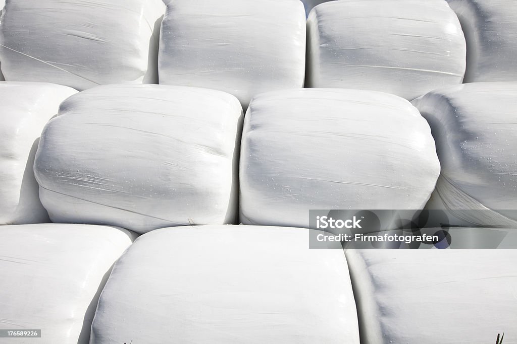 Silage Bales - Foto stock royalty-free di Agricoltura