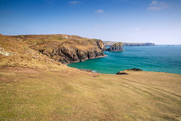 istock View from cliff tops across Kynance Cove 176589324