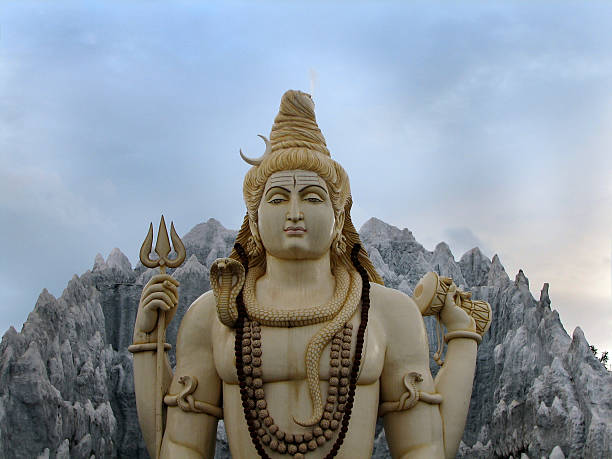 statue of pan sziwa - shiv bangalore shiva god zdjęcia i obrazy z banku zdjęć