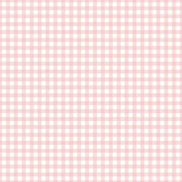 Vector illustration of Gingham pattern seamless Plaid repeat vector in orange and white. Design for print, tartan, gift wrap, textiles, checkered background for tablecloth