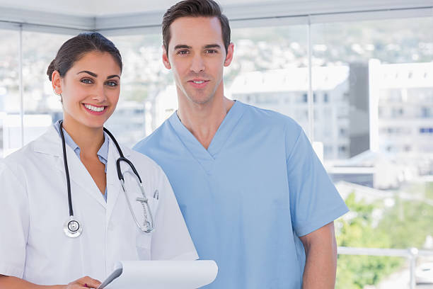 istock Medical staff standing together 176593143