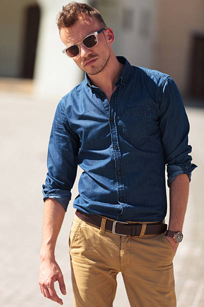 istock casual man outdoor hand in pocket 176597185