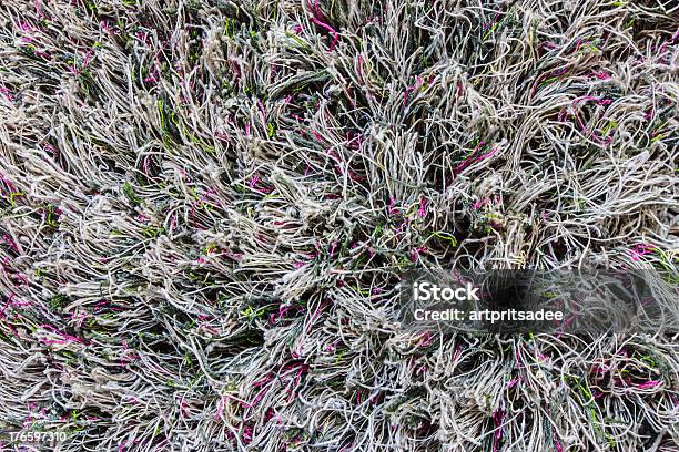 Trama Di Artigianato O Sfondo Tessuto In Cotone Naturale - Fotografie stock e altre immagini di Arti e mestieri