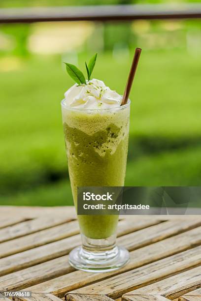 Green Tea Smoothies Stock Photo - Download Image Now - Cafe, Caffeine, Cocktail