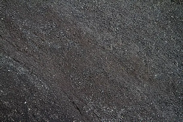 A close up of a black coal