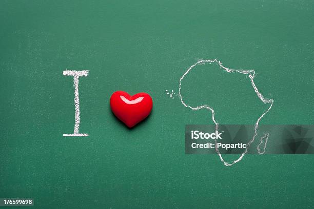 Mi Piace Africa - Fotografie stock e altre immagini di Africa - Africa, Ammirazione, Amore