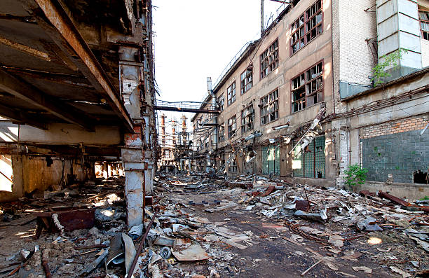 istock landfill at the factory 176599997