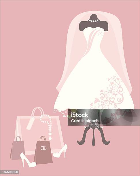 Wedding Collection Stock Illustration - Download Image Now - Adult, Bag, Beauty