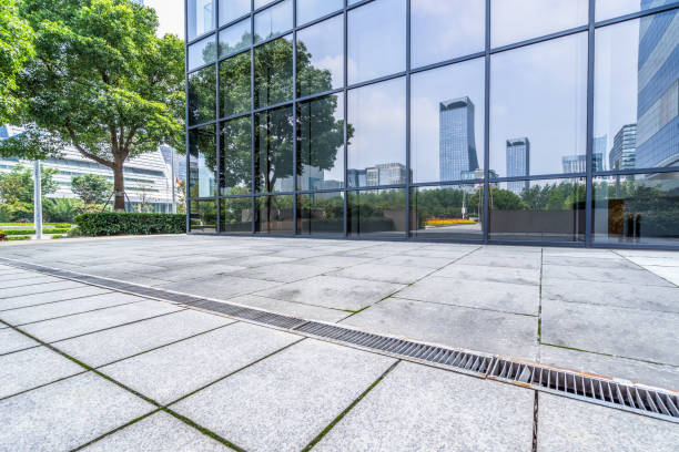 istock modern office building outdoors in the downtown 1766005313