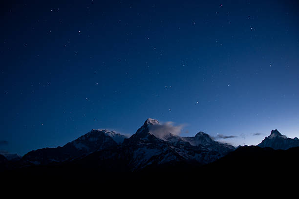 istock snow mountain under the stars 176602419