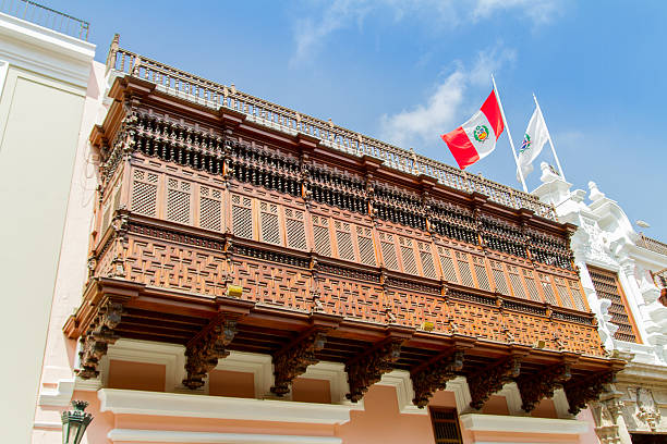 istock balconies at the Historic Centre of Lima 176603186