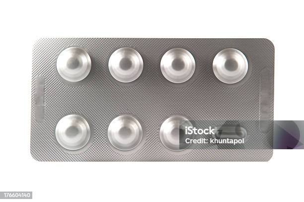 Aluminum Blister Stock Photo - Download Image Now - Aluminum, Blister, Capsule - Medicine