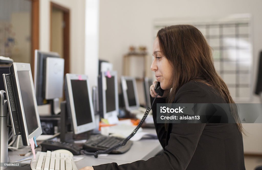 Geschäftsfrau, telefonieren - Lizenzfrei Am Telefon Stock-Foto