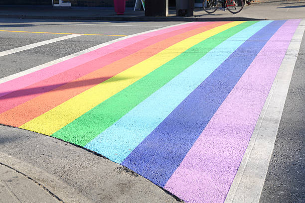 istock Gay Pride Crosswalk, Vancouver 176607156