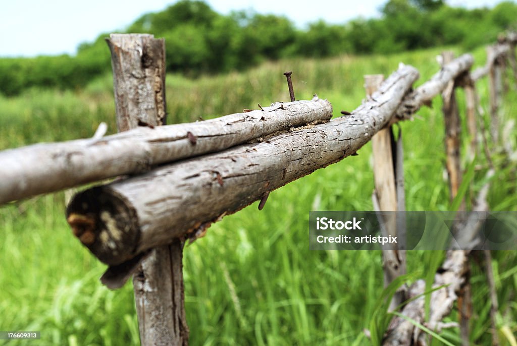 Valla de madera - Foto de stock de Aire libre libre de derechos