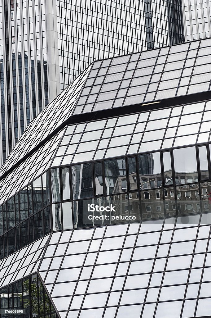 Financial District Business towers in London City. Architecture Stock Photo