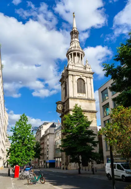 Photo of St Mary-le-Bow Church on Cheapside in London