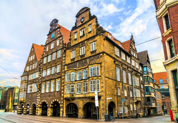 istock Typical houses on Market Square in Bremen, Germany 1766134345