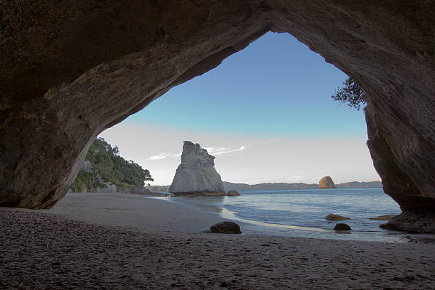 istock Cathedral Cove - New Zealand 176615450