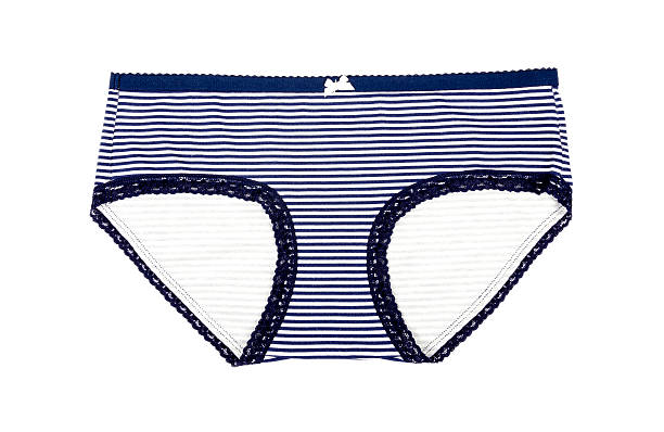 istock Cotton Panties with Navy Stripes 176616386