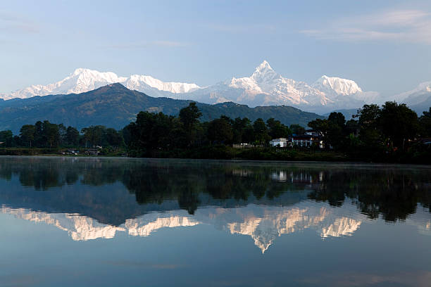istock Pokhara Phewa Lake Machapuchare 176620955
