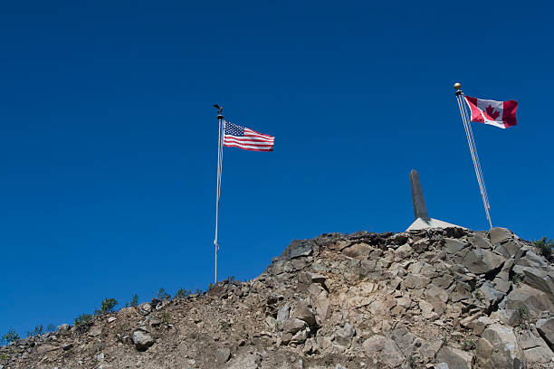 istock Alaska. Border between the U.S. and Canada 176621281