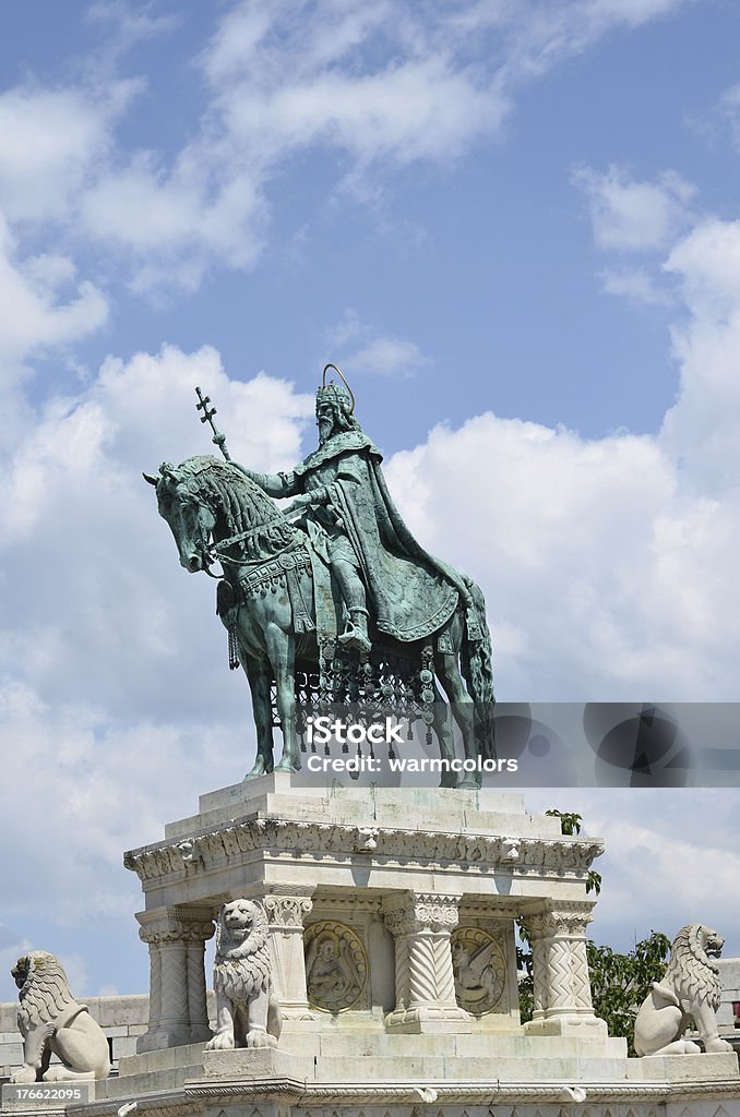 Estátua de Santo Estêvão, Budapeste, Hungria - Royalty-free Ao Ar Livre Foto de stock