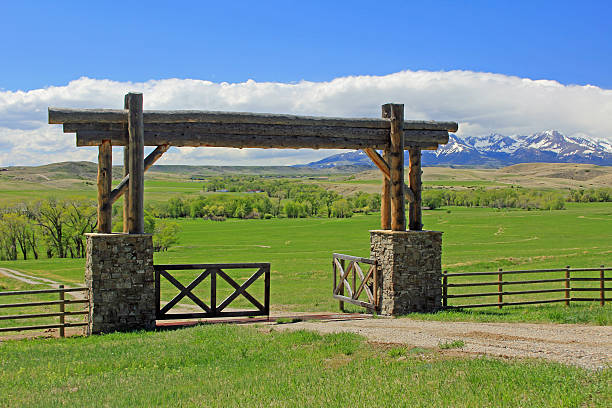 istock Gate to Crazy Mountains, Montana 176622295
