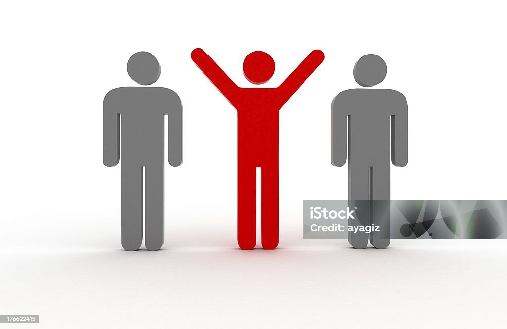 Tre persone - Foto stock royalty-free di Adulto