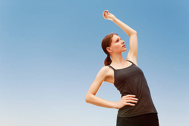 istock Young woman practicing fitness 176622485