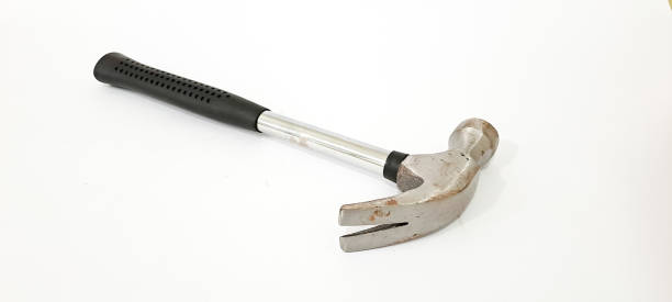 istock Iron hammer isolated on a white background. 1766265083