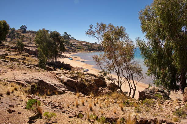 istock Beach on island on lake Titicaca 1766269259