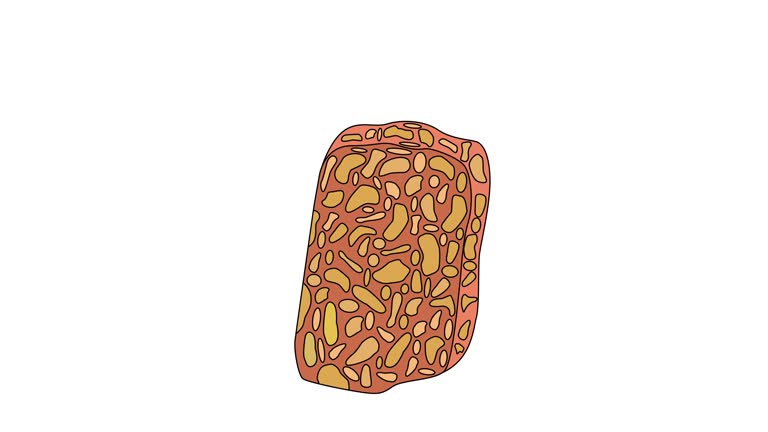 animated video of the fried tempeh icon