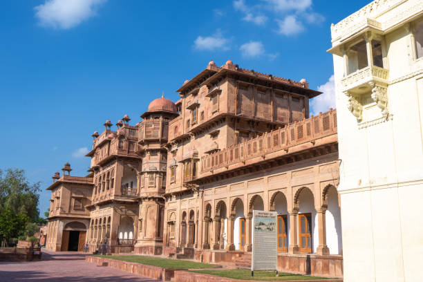 istock Blue sky and white clouds, exterior view of the castle. 1766273720