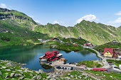 Balea Lake in Romania