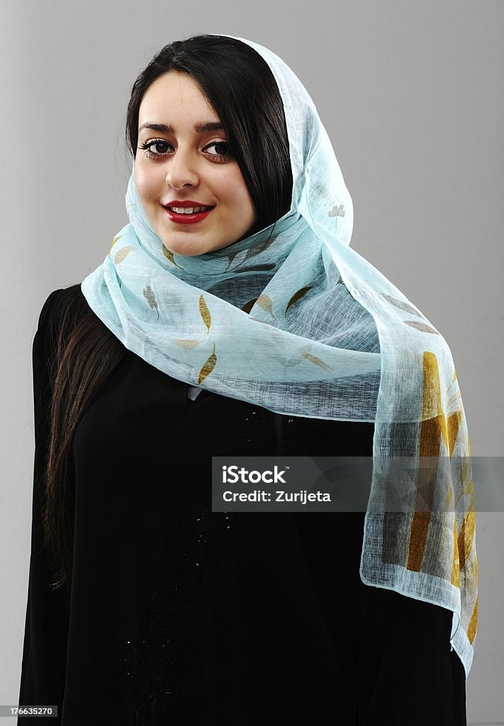 Middle eastern woman portrait Arabic woman Adolescence Stock Photo