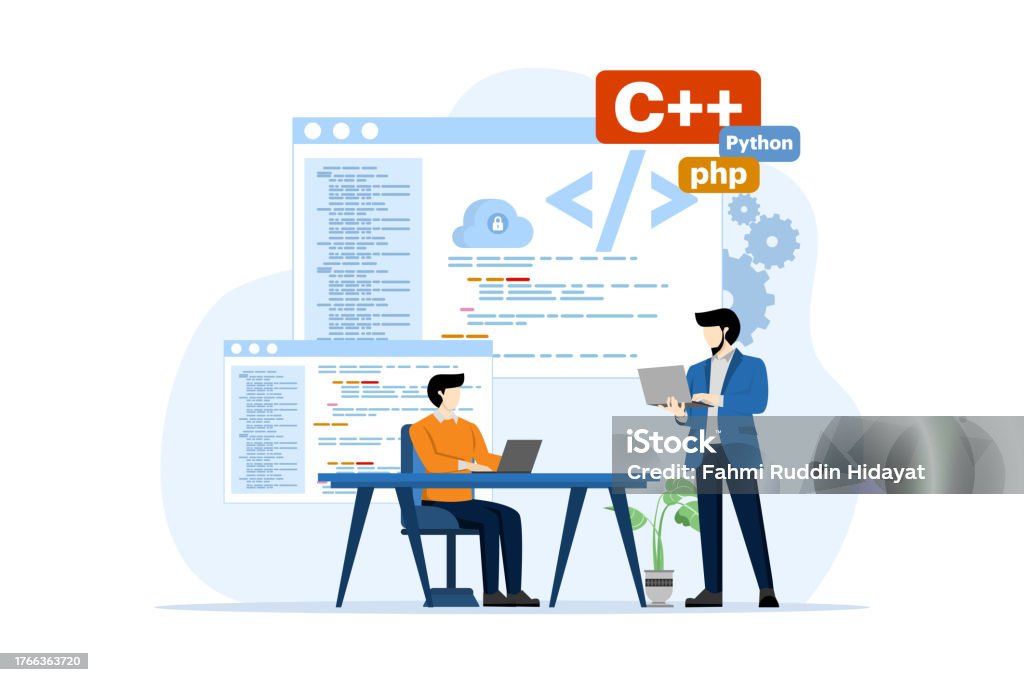 Programação Css Vetores de Desenvolvimento Web Ou Conceito De Linguagem De Programação ...