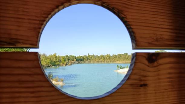 istock Lake Seen from a porthole 1766366318