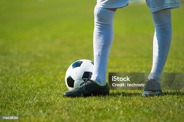 Closeup Of Soccer Player 20-24세에 대한 스톡 사진 및 기타 이미지 - 20-24세, 결심, 경쟁자