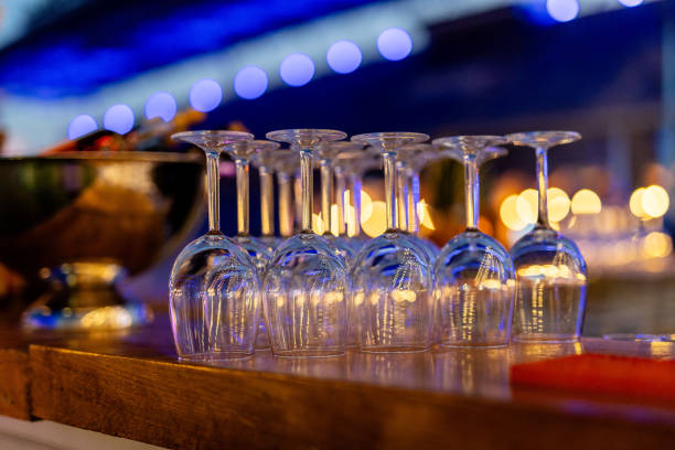istock WINE AND cocktail glasses. 1766391838
