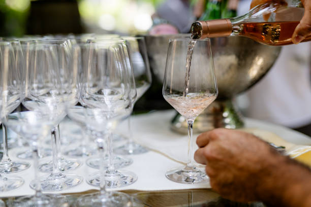 istock WINE AND cocktail glasses. 1766393130