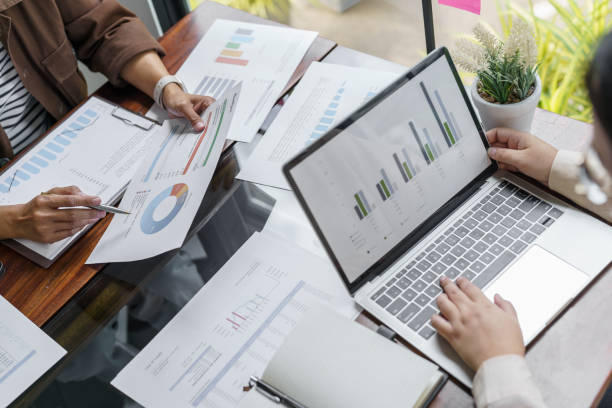 istock Business People brainstorming Meeting Design Ideas use post it n 1766407781