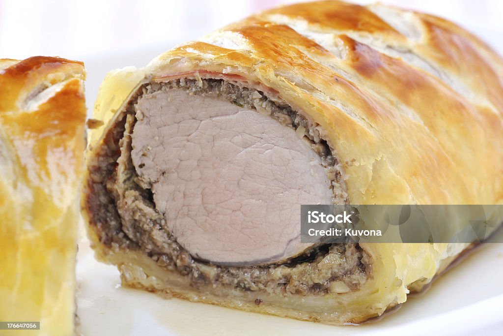 Carne de Porco wellington - Royalty-free Assado Foto de stock