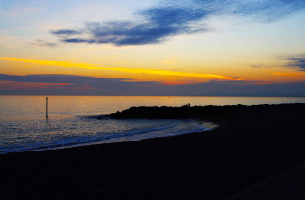 Jurassic Coast at Sunrise and Sunset